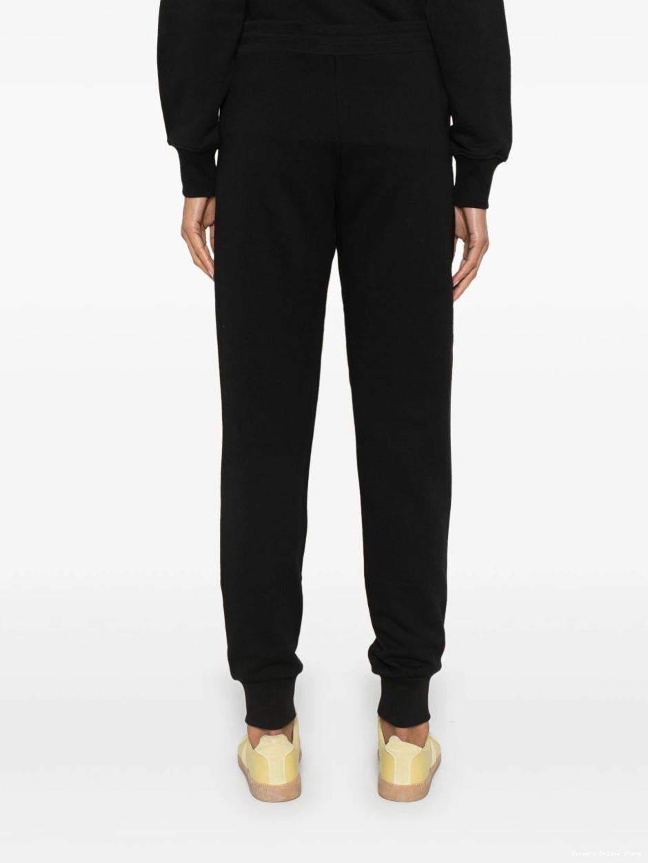 Cheap Jeans pants Versace Women track Couture logo-embroidered 0326